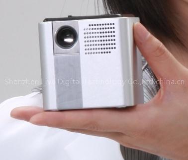 mini projector, micro projector , pico projector + mp4 player