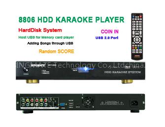 HardDisk KARAOKE machines KHP-8806