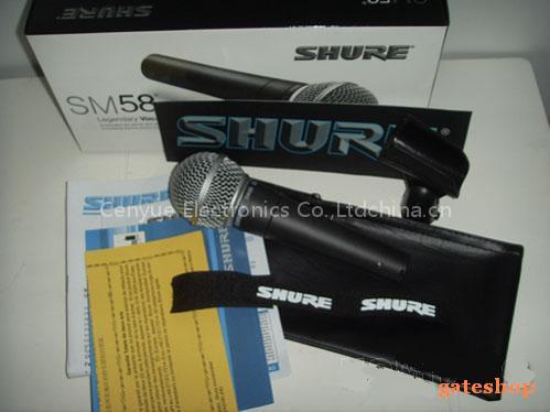 Shure Sm58S Dynamic Vocal Microphone