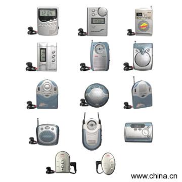 FM Auto Scan Radio with Mini Torch