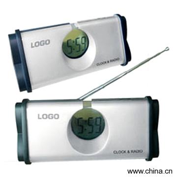 LCD Clocks with FM Radio