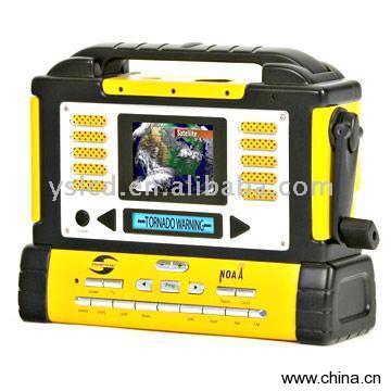 Weather Radio / 2.5" TV