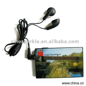 FM Mini Card Radio