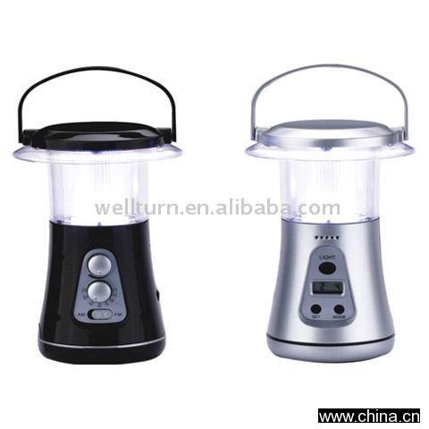 Portable Radio with Light