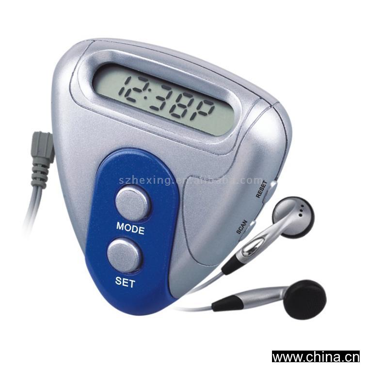 Pedometer Radio