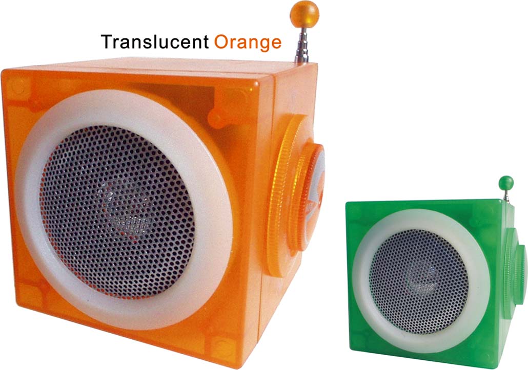 AM/FM CUBE RADIO