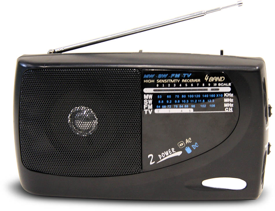 AM/FM/SW/TV Multi-Band Portable Radio