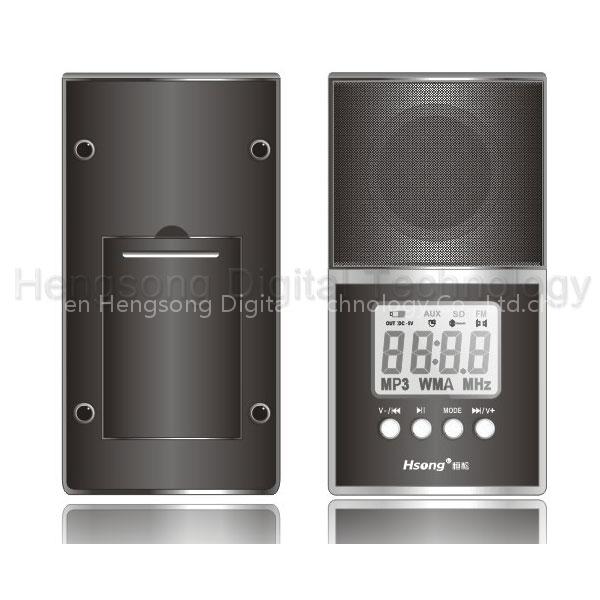 F mini speaker with bluetooth function