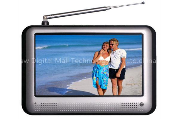 7" Portable ATSC/NTSC TV with 3-in-1 Cardreader and USB