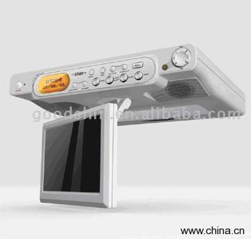 7" / 8.4" Swivel Kitchen Player with DVB-T, Analog TV, FM/AM Radio, Clock