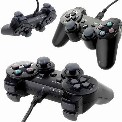 For PS3 wired/wireless vibration game controller