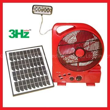12"solar fan