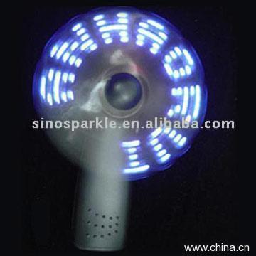 Mini Fan with Logo Flashing