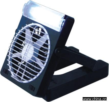 Mini Fan with 12 LED Lights