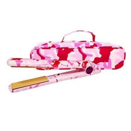 Farouk CHI pink camo Ceramic Hair Straightener,$18-$20 with shipping,4 days by DHL!