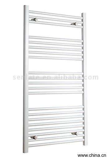White Painted Flat Heated Towel Rail (1150)