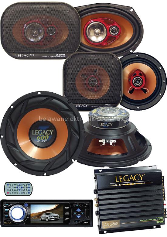 CAR DVD SUBS SPEAKERS SYSTEM AMP