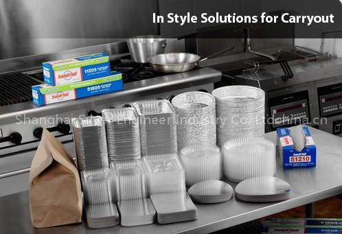 Aluminum Foil Container with lid