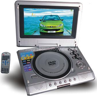 7.5inch portable dvd player without tv