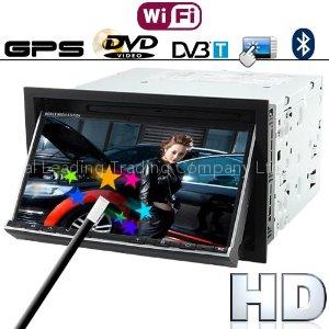 King Cobra 7 Inch HD Touch Car DVD Player (WIFI, GPS, DVB-T)