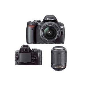 Nikon D40X 10.2 Megapixel Digital SLR Camera Two Lens Kit, with 18-55mm f/3.5-5.6G ED II AF-S DX & 55mm - 200mm f/4-5.6G ED AF-S DX VR (Vibration Reduction)