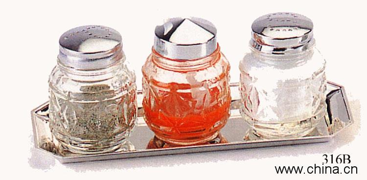 3 pcs condiement set