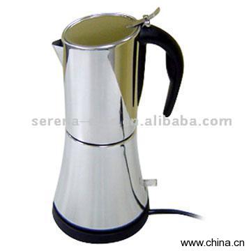 Full Stainless Steel Espresso Moka Maker