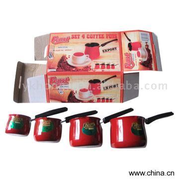 4pc Coffee Pot Set