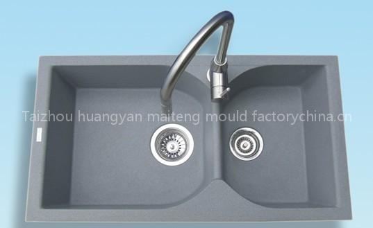 quartz stone double trough mould