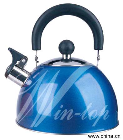2.0L Whistling Kettle with Blue Coating