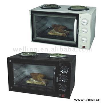 Electric Ovens with Two Hot Plates