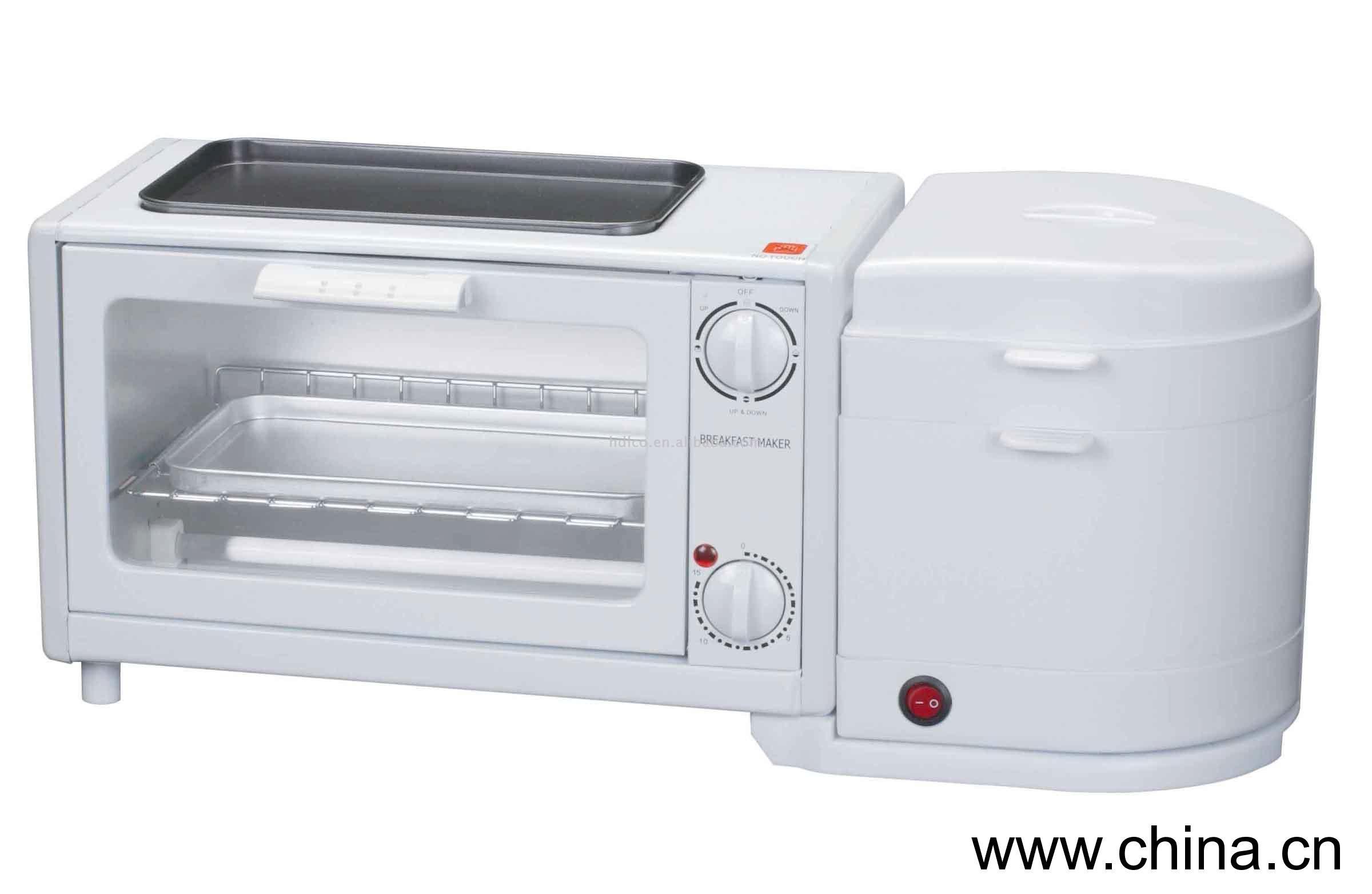 3-In-1 Breakfast Maker (with Steamer, 9L)