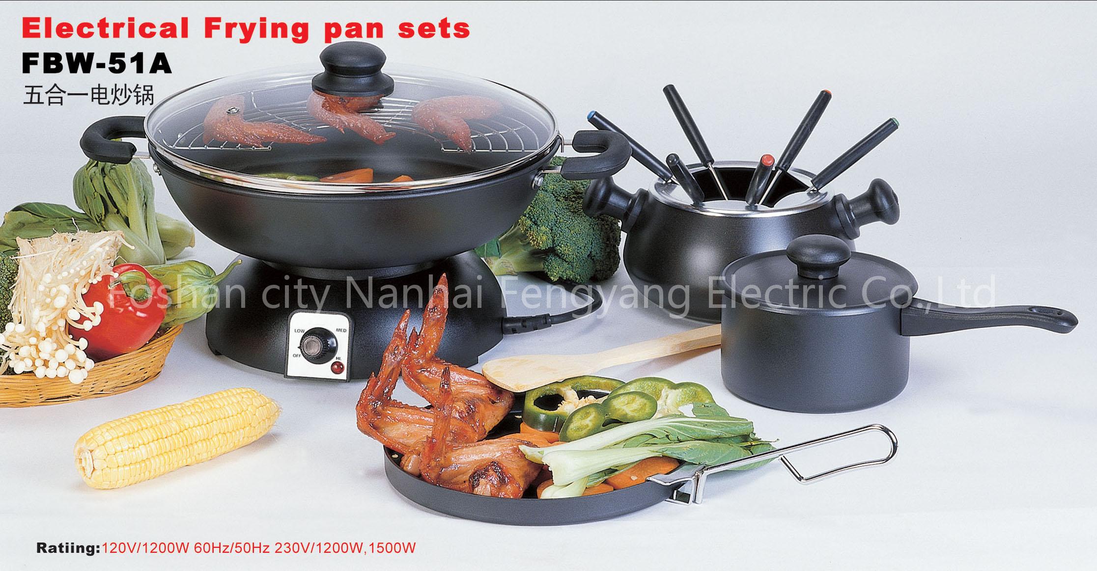 Electrical Frying Pan Sets