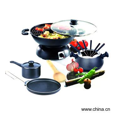 Electric Wok and Fondue Sets