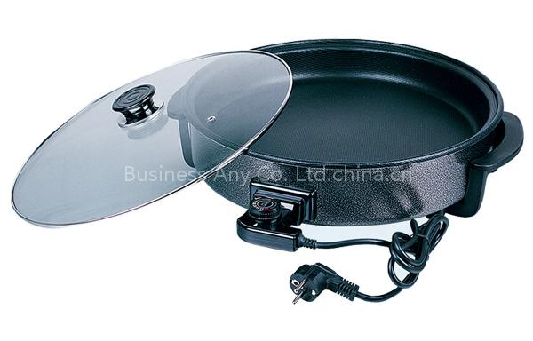 electric pizza pan; electric fry pan;electric grill pan