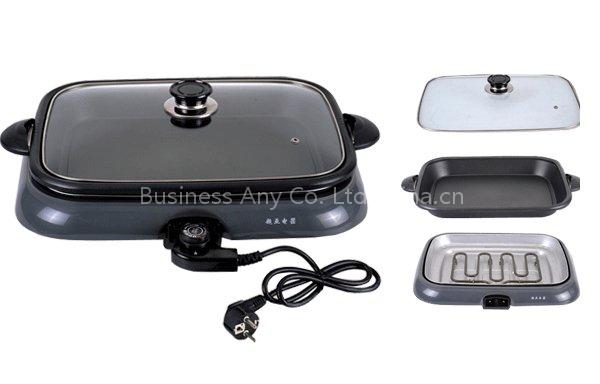 electric fry pan;electric grill pan