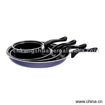 4pc Frying Pan and Milk Pan Set