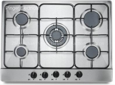 five burners gas hob