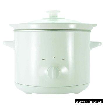 Round Type Slow Cooker