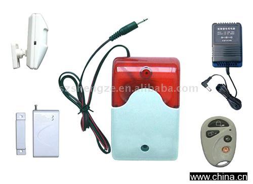 Spot Alarm Wireless Security System ( Both flash and sound )
