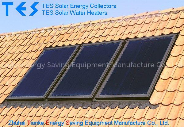 Solar Water Heater Flat Plate Solar Collector CE RoHS Solar Keymark Approved