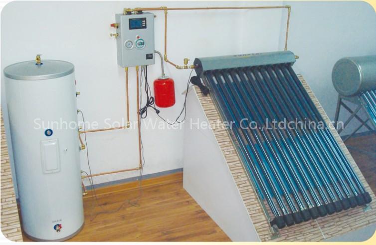 split pressurized solar water heater