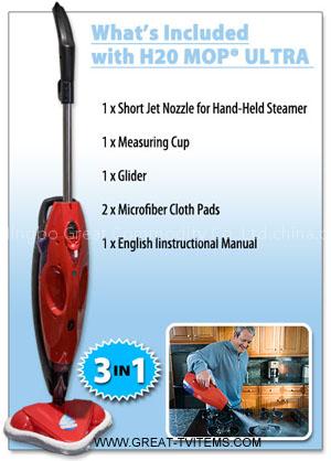H2o Mop Ultra/as seen on tv/3 in 1 H2O steam mop ultra