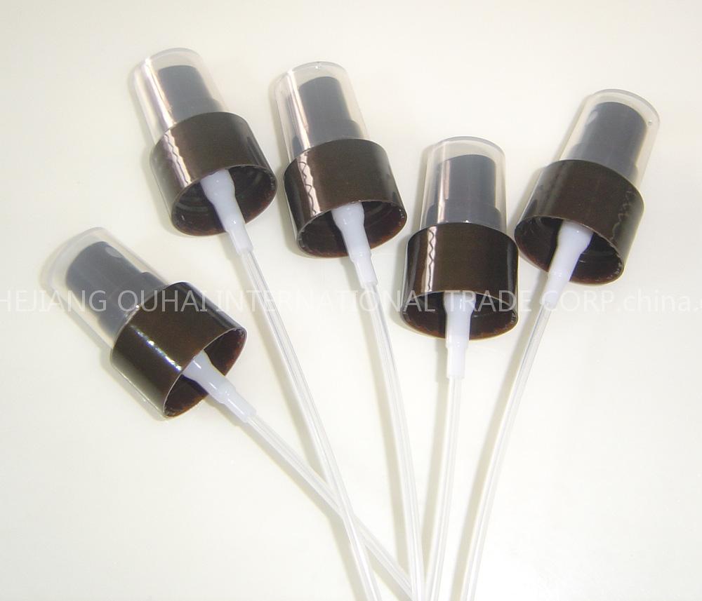 DARK BROWN PLASTIC SMOOTH SPRAYER PUMP