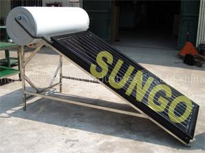 flat plate solar water heater