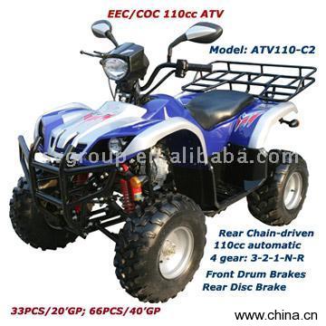EEC/COC 110cc ATV