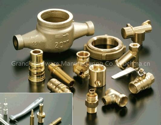 Precision Turning Copper Parts