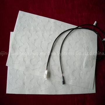 Car seat alloy heating pads