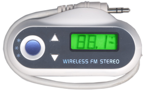 Hong Kong 200 Channel LCD FM Transmitter