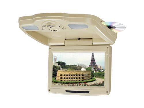 9"flip-down DVD player